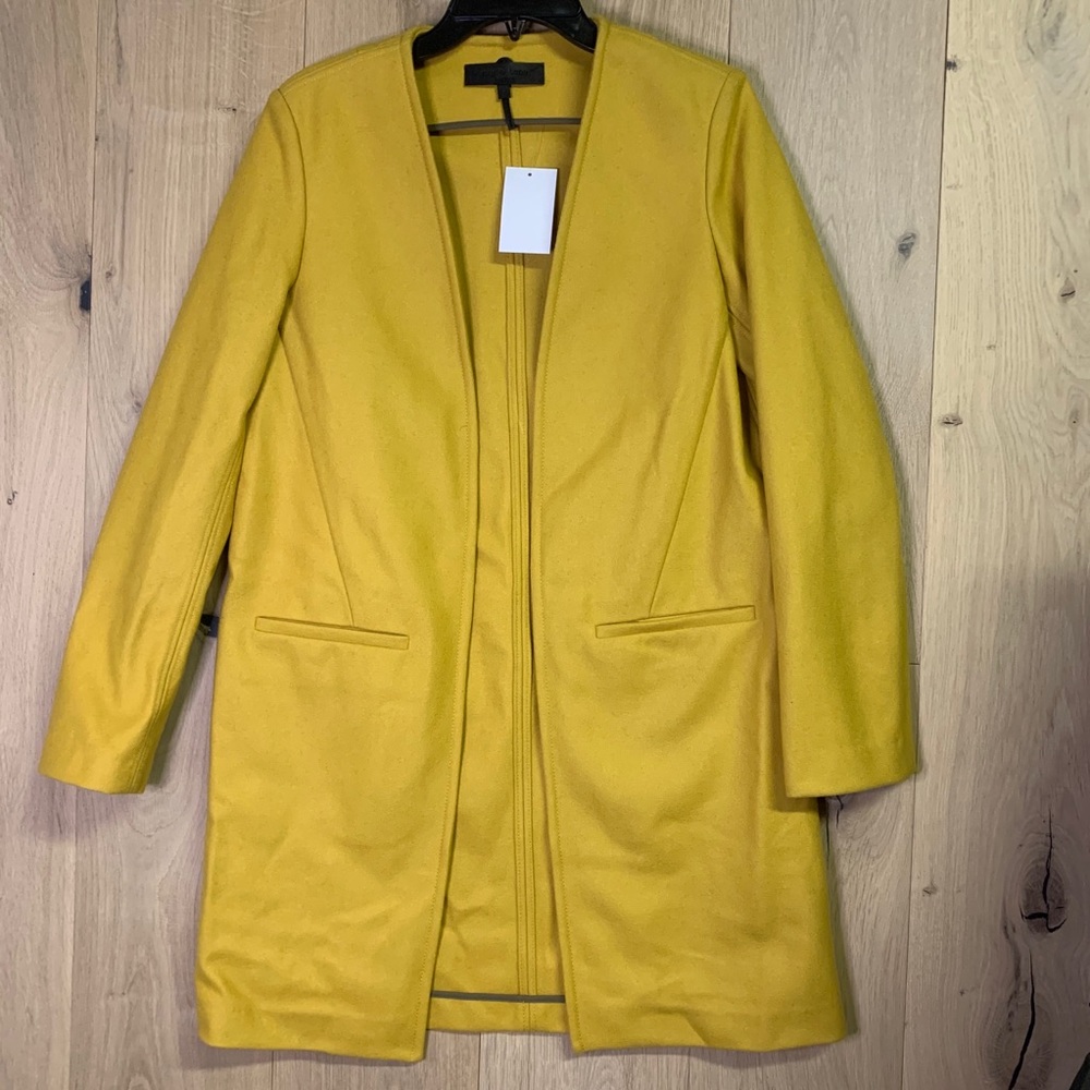 Rag & Bone Mustard Yellow Wool Blend jacket